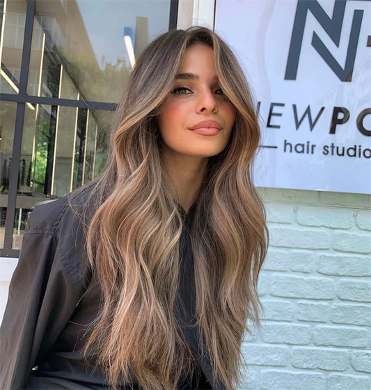 4C Style Women's Lace Front Wig Wavy Hair Transparent Lace Cap Large Size Silver Gray Raw Hair