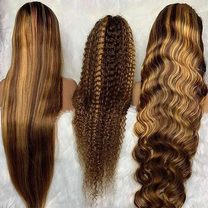 Loose Deep Wave Transparent HD 13x4 13x6 360 Full Lace Front Wigs Glueless Pre-Plucked Raw Lace Human Hair Wigs